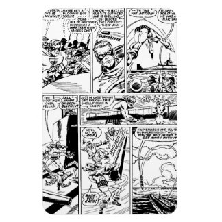 Ímã 1960's "NEMESIS" Action Comic Strip Magnet