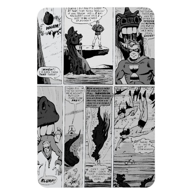 Ímã 1960's Nemesis Funny Strip Magnet (Vertical)