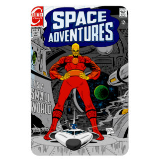 Ímã 1960's 'SPACE Adventures' Magnet