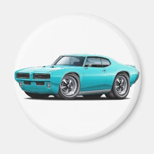 Imã 1968-69 carro de turquesa de GTO