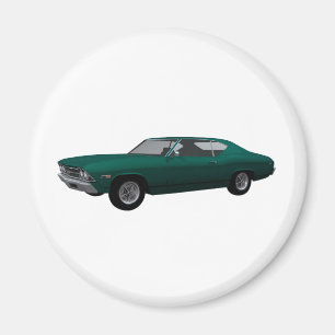 Imã 1969 Chevelle SS: Conclusão Verde
