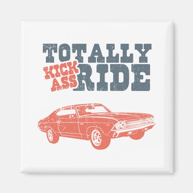 Imã 1969 Chevrolet Chevelle 396 SS (Frente)