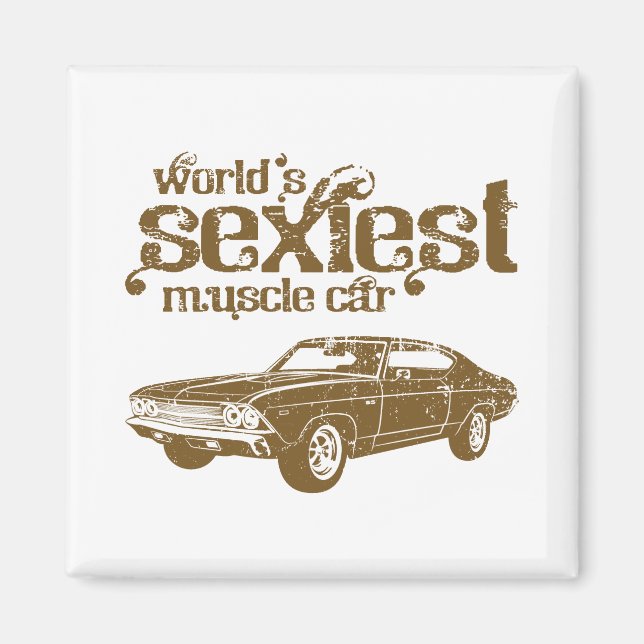 Imã 1969 Chevrolet Chevelle 396 SS (Frente)