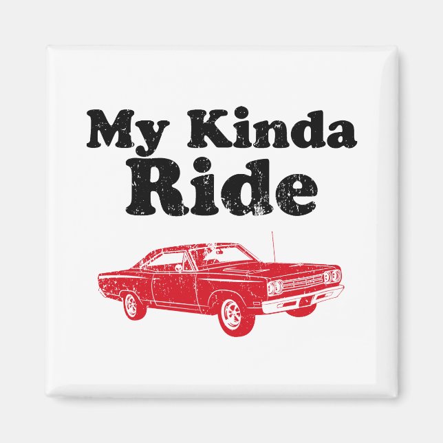 Imã 1969 Plymouth Road Runner (Frente)