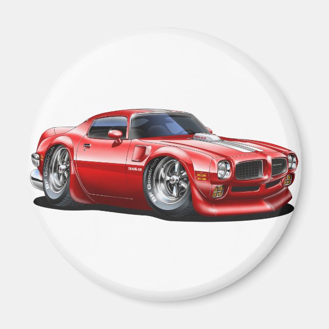 Imã 1970/72 Trans Am Red Car (Frente)