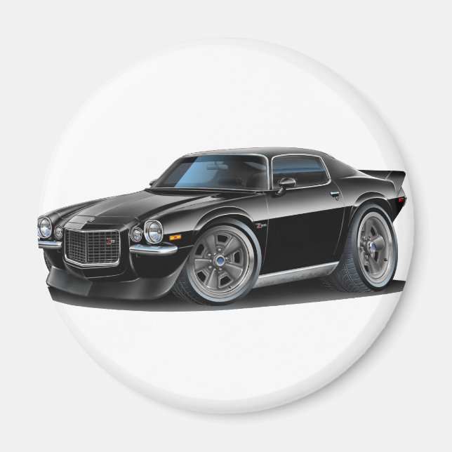 Imã 1970-73 Carro Preto Camaro (Frente)