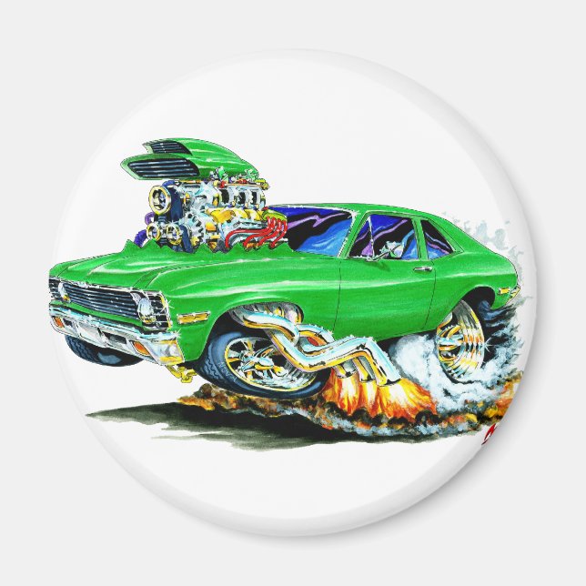 Imã 1971-74 Carro Verde Nova (Frente)