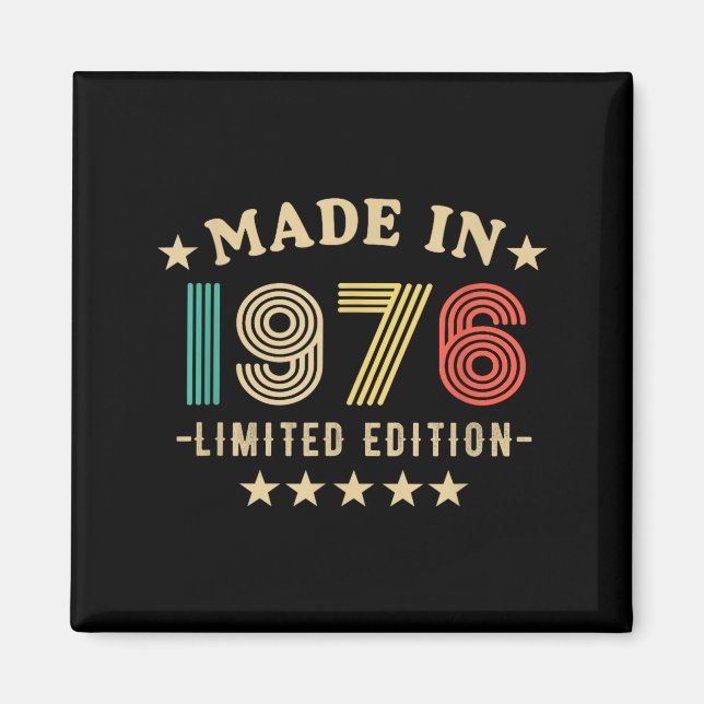 Imã 1976 50th Birthday,50th 2026 For Him, Dad,father's (Frente)