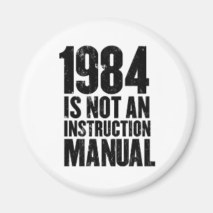 Imã 1984 não é um ímã manual de instruções
