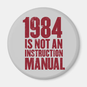 Imã 1984 não são um ímã do manual da instrução