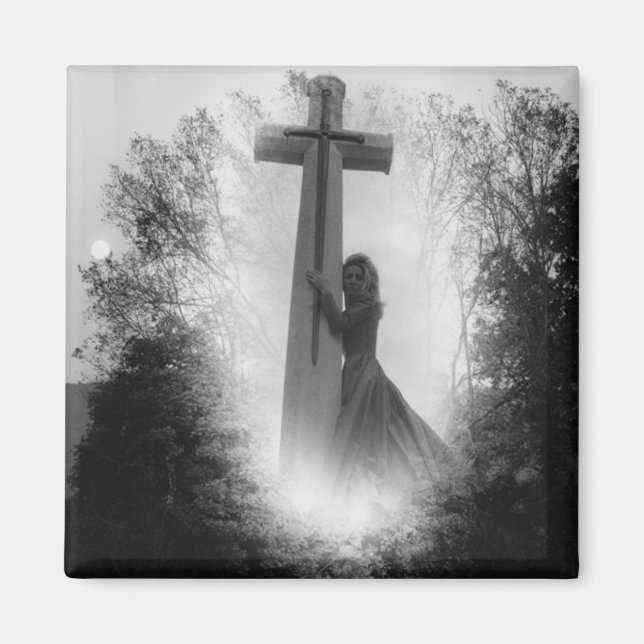 Imã 1987 Mantenha-se firme no seu ímã de fé (Frente)