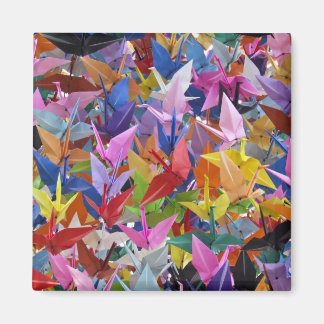 Imã 1.000 Origami Paper Cranes Foto