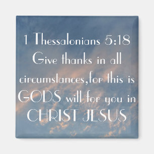 Imã 1 5:18 de Thessalonians dá obrigados