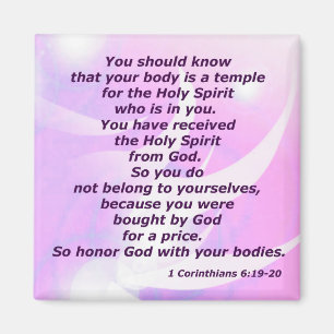 Imã 1 6:19 dos Corinthians - 20