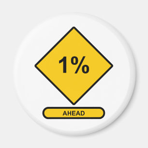 Imã 1% à frente
