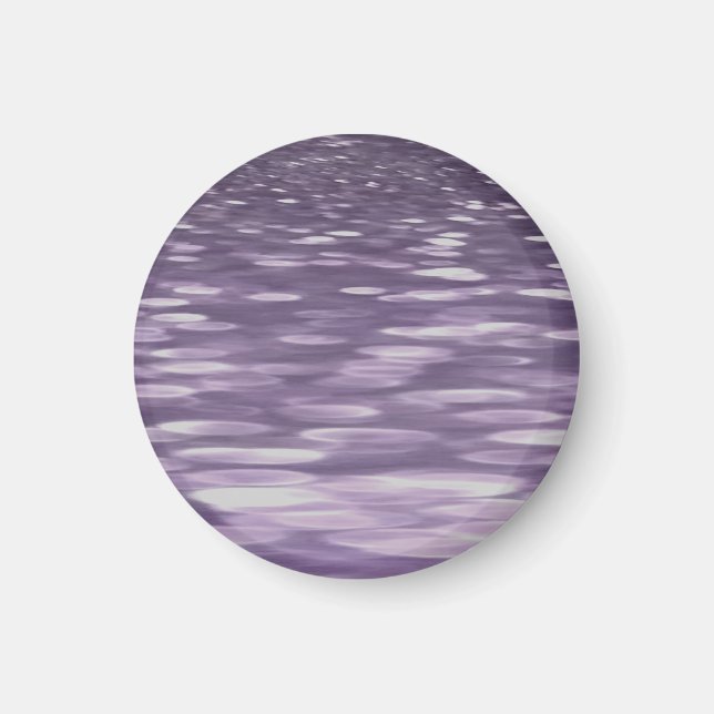 Imã #1 abstrato: Shimmer ultravioleta (Frente)