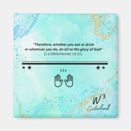 Imã 1 Cor 10:31 Magnet