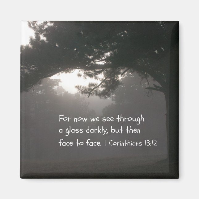 Imã 1 Corintianos 13:12 (Frente)