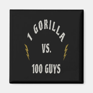 Imã 1 Gorila vs. 100 Homens
