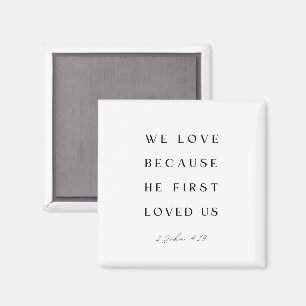 Imã 1 John 4:19 Adoramos porque ele primeiro nos amava