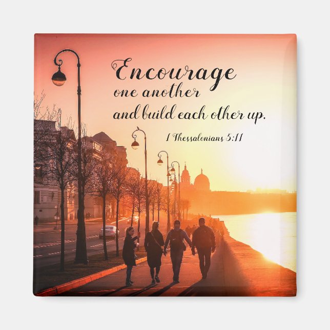 Imã 1 Tessalónica 5:11 Encorajem-se mutuamente (Frente)