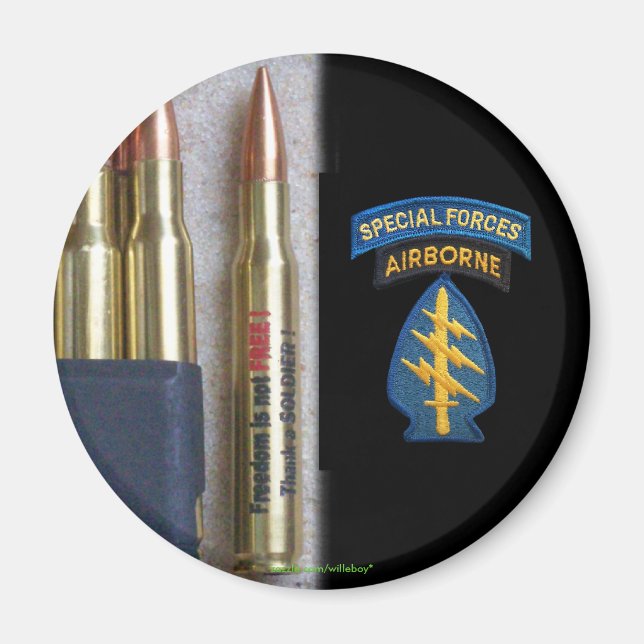 Imã 1rua forças especiais flash patch vfw iraq vet mag (Frente)