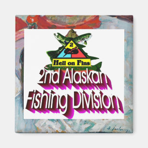 Imã 2ª Divisão de Pesca do Alasca Inferno nas Barbatan
