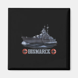 Imã 2ª Guerra Mundial - Navio de batalha alemão Bismar