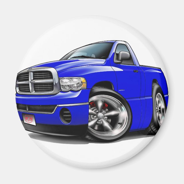 Imã 2003-08 Dodge Ram Blue Truck (Frente)
