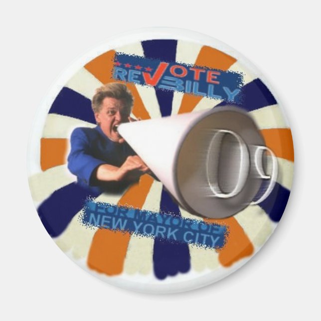 Imã 2009 NY Presidente da Câmara Rev. Billy (Frente)