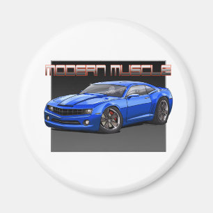 Imã 2010_Camaro_Blue