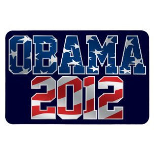 Ímã 2012 de Obama Flexi