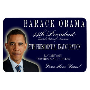 Ímã 2013 comemorativo da inauguração de Obama
