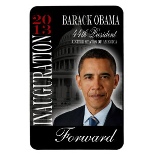 Ímã 2013 comemorativo de Barack Obama Inaguratio