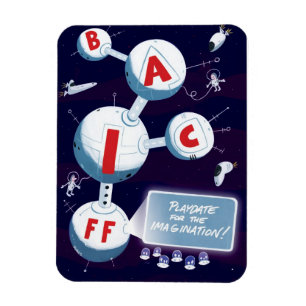 Ímã 2014 do poster de BAICFF