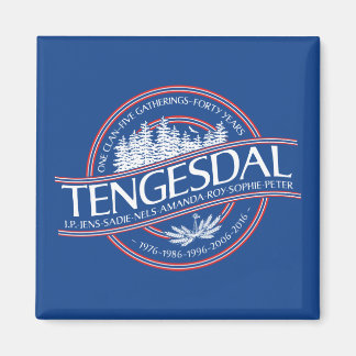 Imã 2016 Tengesdal Reunion Magnet