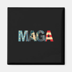 Imã 2020 Voted Maga American Flag Retro Vintage Gift