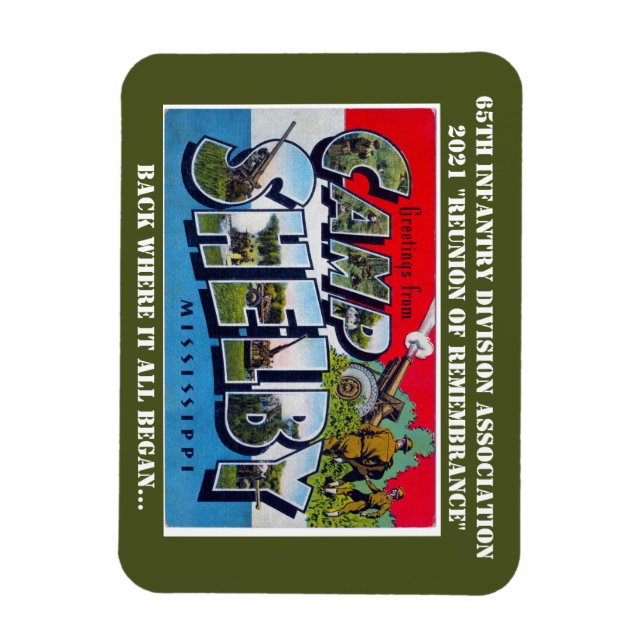 Ímã 2021 65ª REUNION - 3" x 4" - Imagem flexível (Vertical)