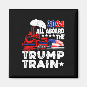Imã 2024 A Bordo Do Trem De Bomba, Bandeira Americana