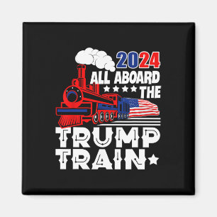 Imã 2024 A Bordo Do Trem De Bomba, Bandeira Americana