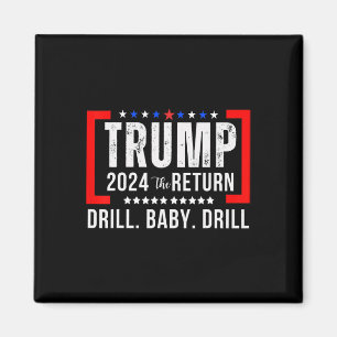 Imã 2024 Drill Baby Funny Trump Votou Em Trump
