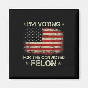 Imã 2024 Felon condenado Eu Voto Felon Condenado 20