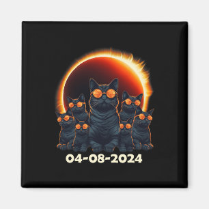 Imã 2024 Total Da Família Ou Fr De Gatos De Eclipse So