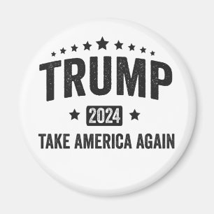 Imã 2024 Trump Leva a América de novo Patriótica Ameri