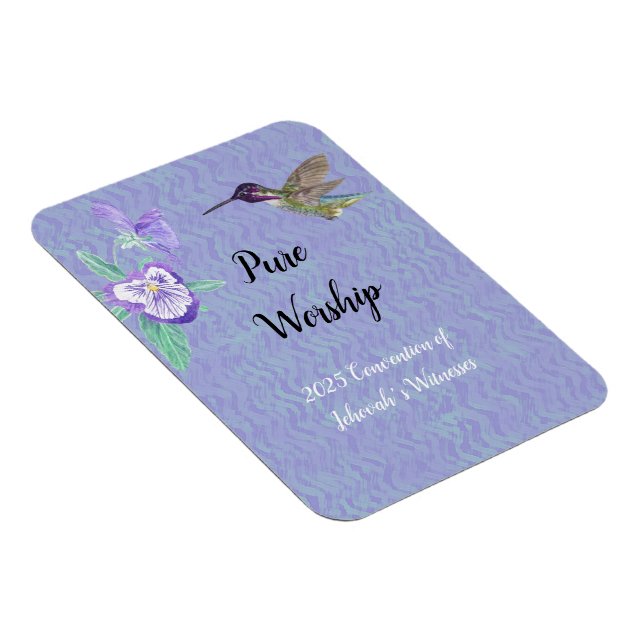 Ímã 2025 JW convention customize (Lado Direito)