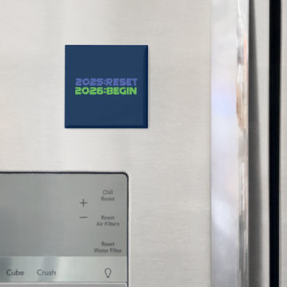 Imã 2025:RESET/2026:BEGIN Magnet