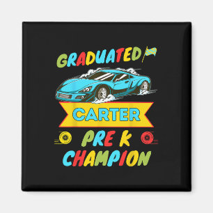 Imã 2026 Car Carter Personalizado Último Dia De Pré K 