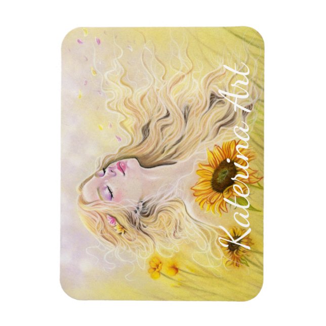 Ímã 2026 Fantasy Art Calendar (Vertical)