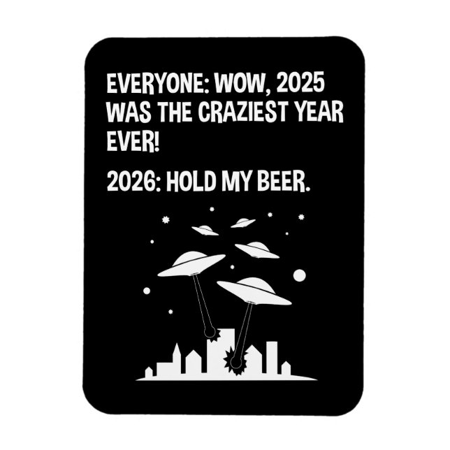 Ímã 2026 Segura Minha Cerveja (Vertical)