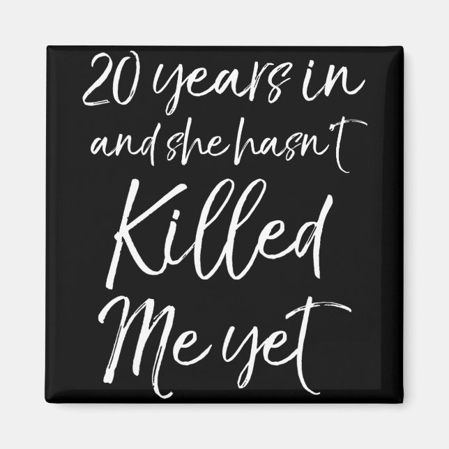 Imã 20 aniversário de 20 anos e ela fez't Ki (Frente)